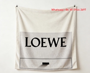 LOEWE Anagram Embossed Crossbody Bag Print Flannel Fleece Throw Blanket L341